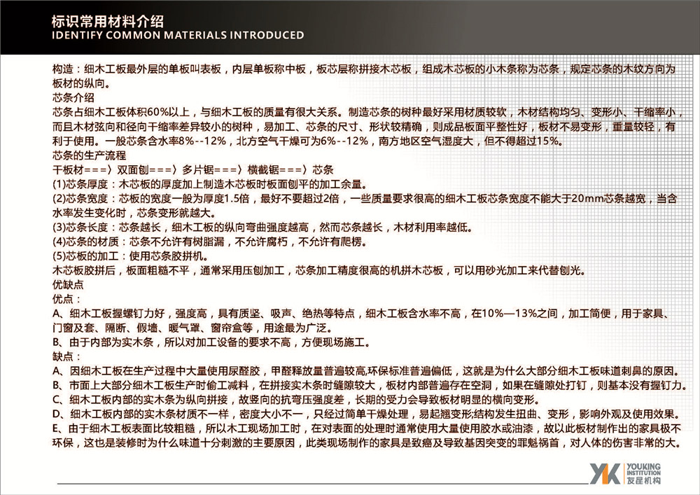 標(biāo)識常用材料介紹