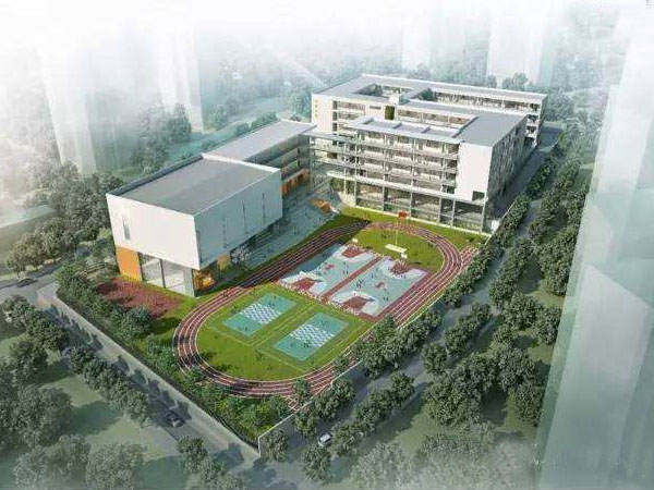 深圳-麓城外國語小學(xué)標(biāo)識系統(tǒng)工程案例